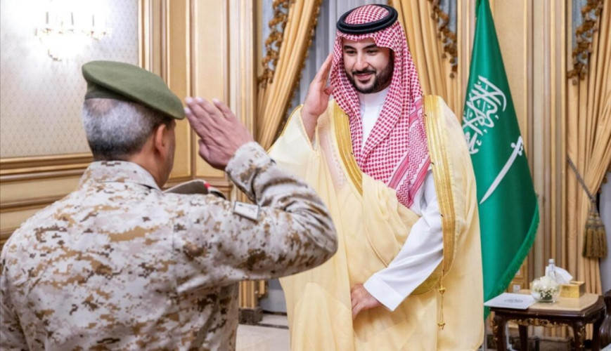 وزير الدفاع يستقبل أصحاب المعالي بمناسبة صدور الأمر الملكي بترقيتهم وتعيينهم في مناصبهم العسكرية الجديدة بوزارة الدفاع