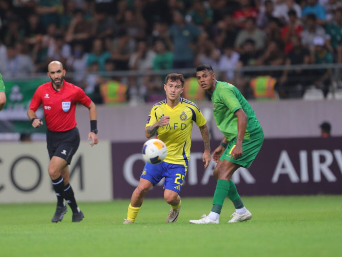 النصر يقع في فخ التعادل أمام الشرطة العراقي ضمن الجولة الأولى من دوري أبطال آسيا للنخبة