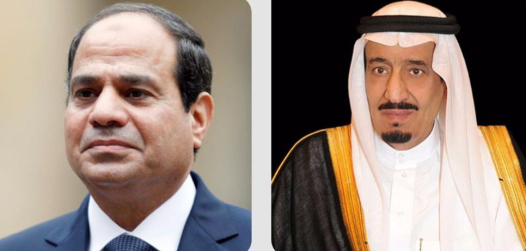 الرئيس المصري يهنئ خادم الحرمين الشريفين وسمو ولي العهد بمناسبة اليوم الوطني الـ (94) للمملكة