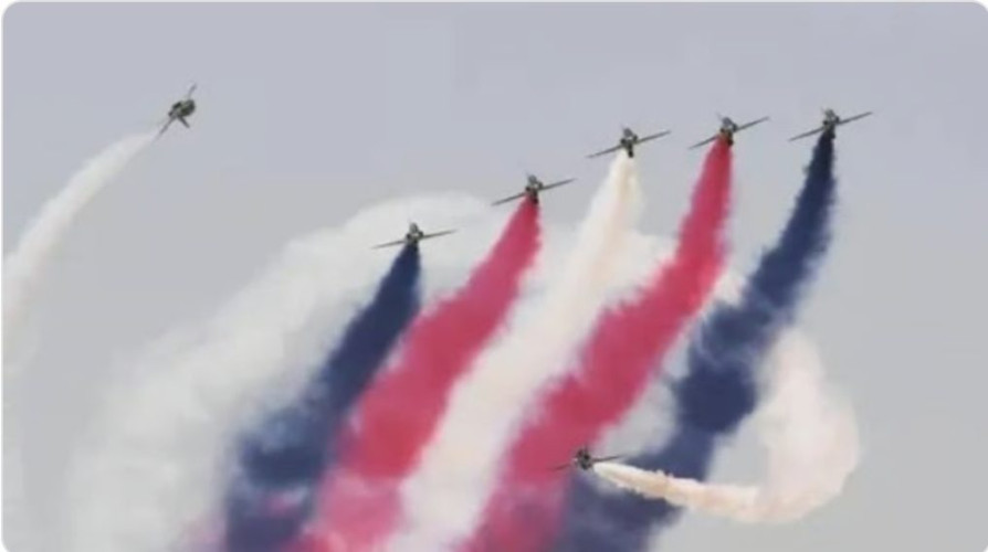 فريق “الصقور السعودية” يُقدِّم عروضًا جوية ضمن فعاليات معرض مصر للطيران والفضاء