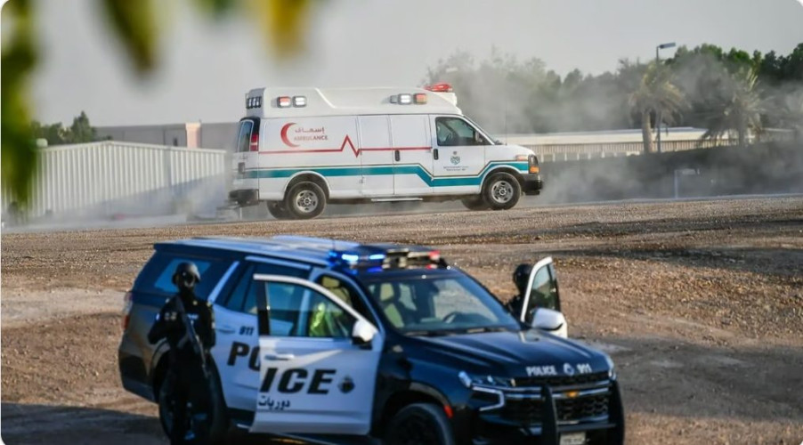 الخدمات الطبية بوزارة الداخلية تشارك في فعالية “عز الوطن 3”