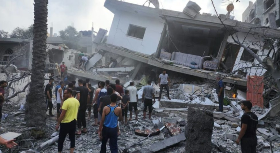 استشهاد تسعة فلسطينيين في قصف للاحتلال الإسرائيلي على وسط وجنوب غزة