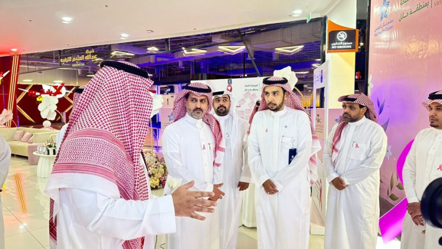 «صحة حائل» تطلق فعاليات توعوية للكشف المبكر عن سرطان الثدي‬⁩