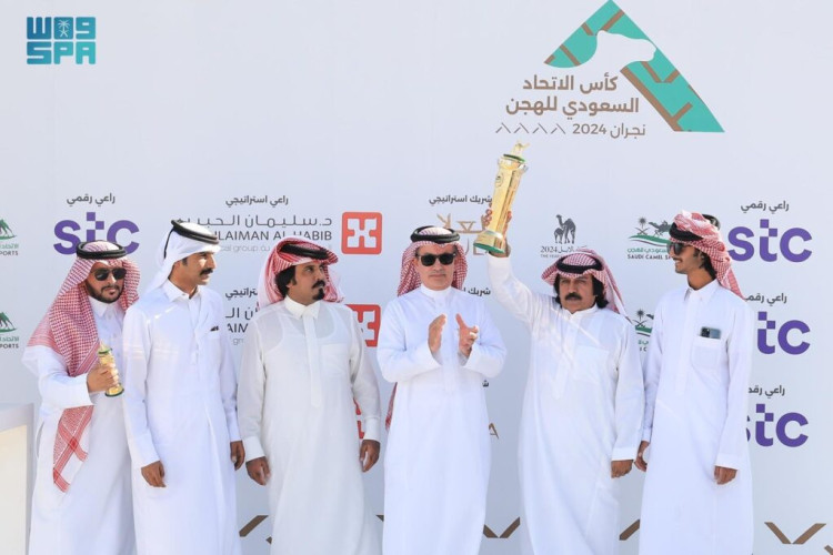 مُلّاك الهجن السعوديون في قمة كأس الاتحاد السعودي للهجن بـ 10 كؤوس و71 شوطًا