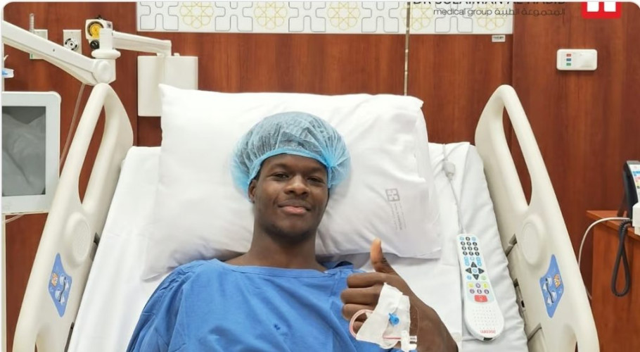 مستشفى الدكتور سليمان الحبيب بالخبر يجري عملية ناجحة للاعب المنتخب والنادي الأهلي السعودي للمصارعة