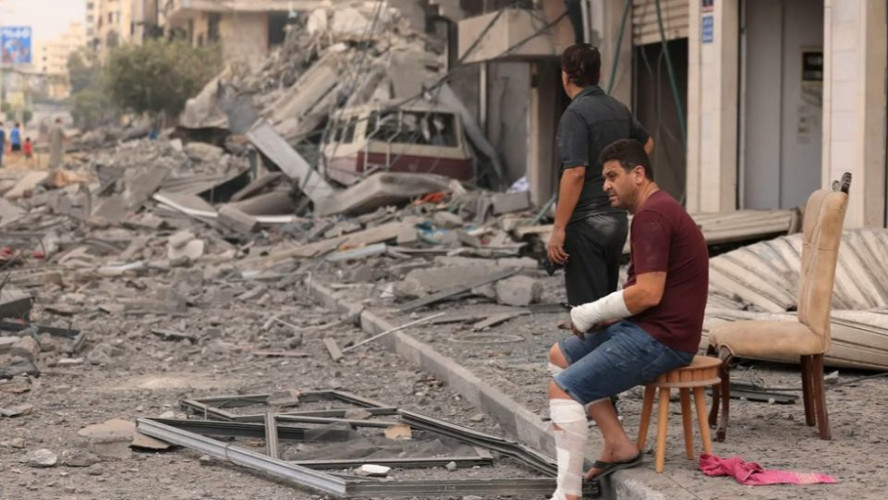 استشهاد 17 فلسطينياً في قصف للاحتلال الإسرائيلي على النصيرات وخانيونس