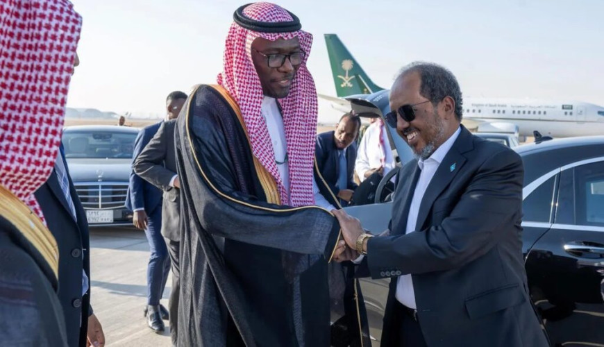 رئيس جمهورية الصومال يغادر الرياض
