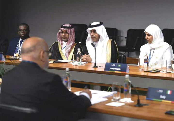 نائب رئيس مجلس الشورى يلتقي رئيس مجلس النواب الإيطالي