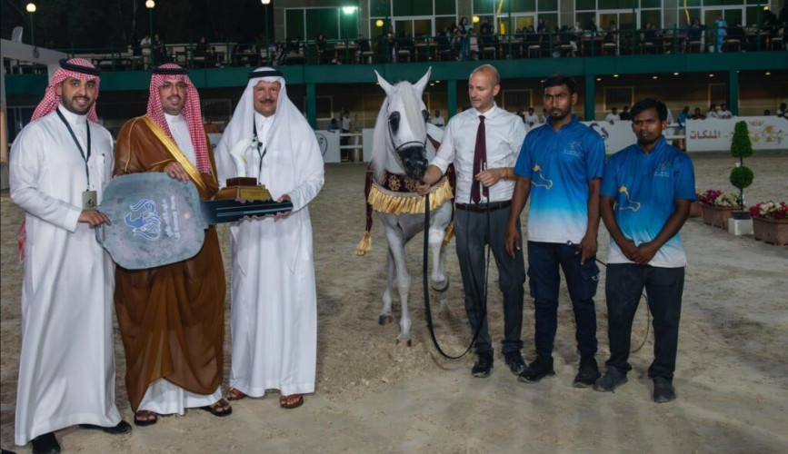 محافظ جدة يتوج الفائزين في فعاليات بطولة منطقة مكة المكرمة لجمال الجواد العربي