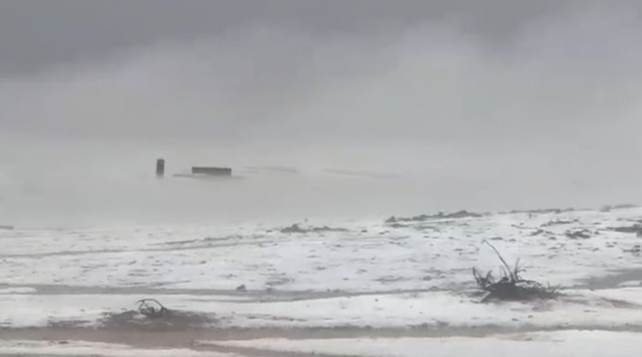 متحدث “الأرصاد”: المقاطع عن الظاهرة الجوية في حائل عبارة عن “كميات كبيرة من البَرَد”