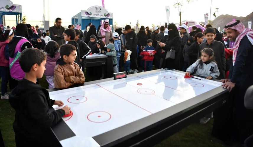 حضور لافت ومثير يسجله مهرجان كأس العالم في حديقة بهجة بحائل