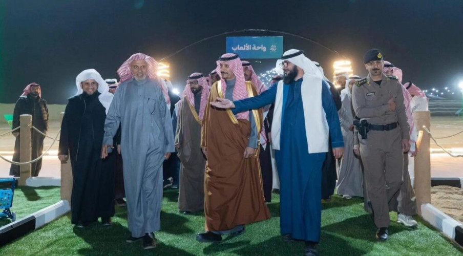 محافظ حفرالباطن يدشّن مخيم “تراؤف” الشتوي