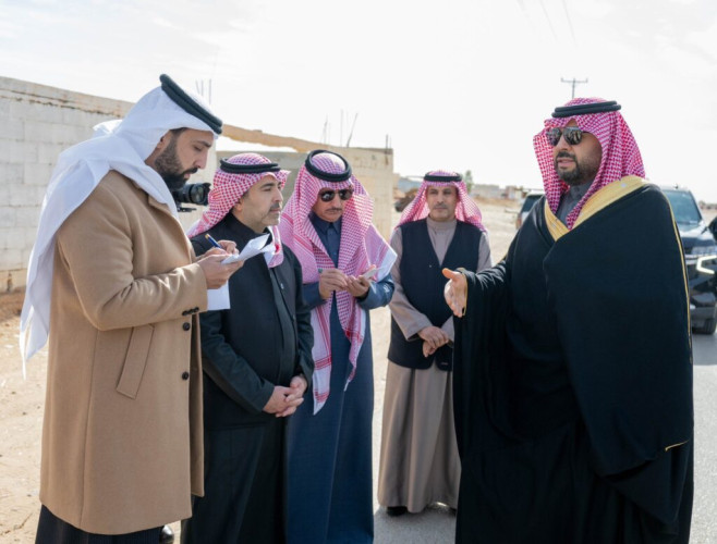 أمير الحدود الشمالية يوجه بتحسين مشهد سوق الماشية في رفحاء وتطوير الموقع الجديد