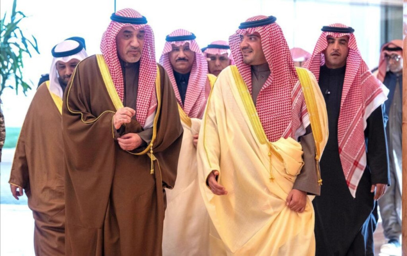 النائب الأول لرئيس مجلس الوزراء وزير الدفاع ووزير الداخلية بدولة الكويت يصل إلى الرياض