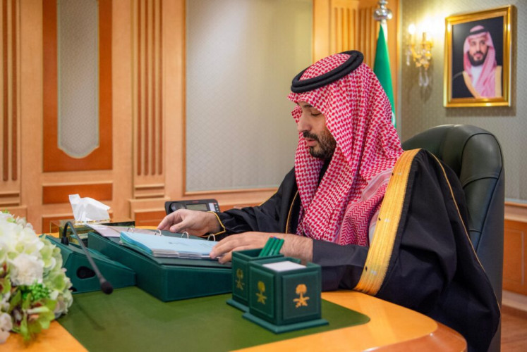 سمو ولي العهد يرأس جلسة مجلس الوزراء