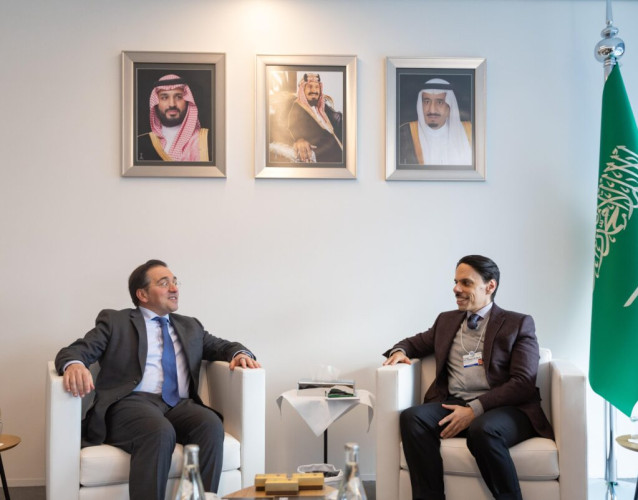 سمو وزير الخارجية يلتقي وزير خارجية إسبانيا