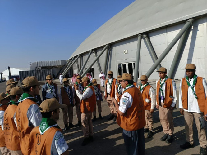 جمعية الكشافة تُشارك في مؤتمر ومعرض الحج 2025