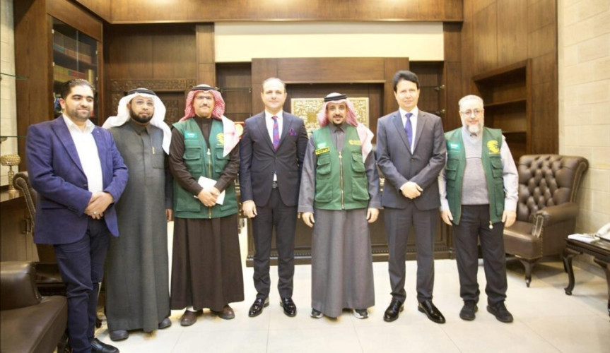 وزير الصحة بالإدارة السورية الجديدة يلتقي فريق مركز الملك سلمان للإغاثة
