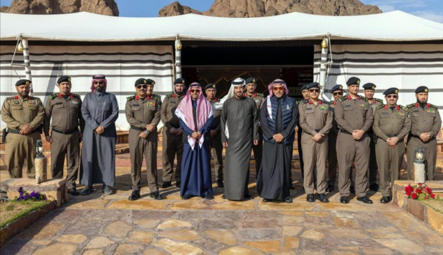 نائب أمير حائل يستقبل رئيس الاتحاد الدولي للسيارات FIA