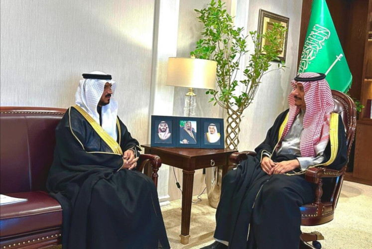 محافظ حفر الباطن يستقبل مدير الضمان الاجتماعي