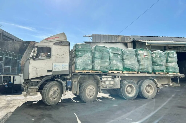 وصول قوافل سعودية جديدة لإغاثة العائدين إلى شمال قطاع غزة