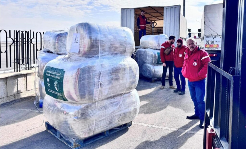 وصول الطائرة الإغاثية السعودية الثانية عشرة لمساعدة الشعب السوري الشقيق التي يسيّرها مركز الملك سلمان للإغاثة