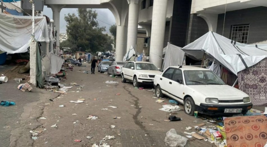 استشهاد 5 فلسطينيين جرّاء قصف إسرائيلي لبوابة مستشفى الشفاء