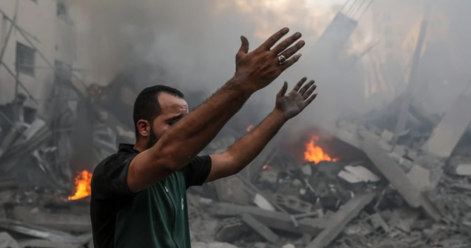 استشهاد 7 فلسطينيين في غارة إسرائيلية على مخيم البريج