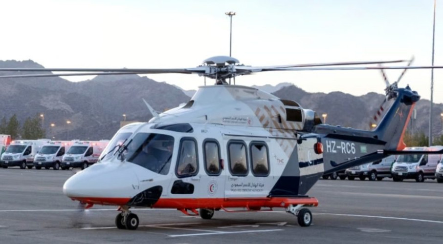 الإسعاف الجوي ينقل مريضًا بالسكتة الدماغية عبر مسار طبي متكامل إلى مستشفى بريدة