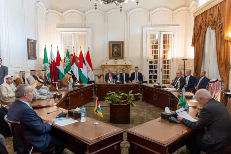 اجتماع السداسية العربية التشاوري في القاهرة يُرحب بالتوصل لاتفاق لوقف إطلاق النار في غزة وتبادل الرهائن والمحتجزين
