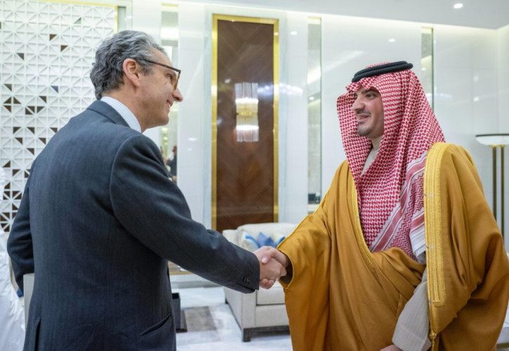 الأمير عبدالعزيز بن سعود يستقبل سفير جمهورية إيطاليا لدى المملكة