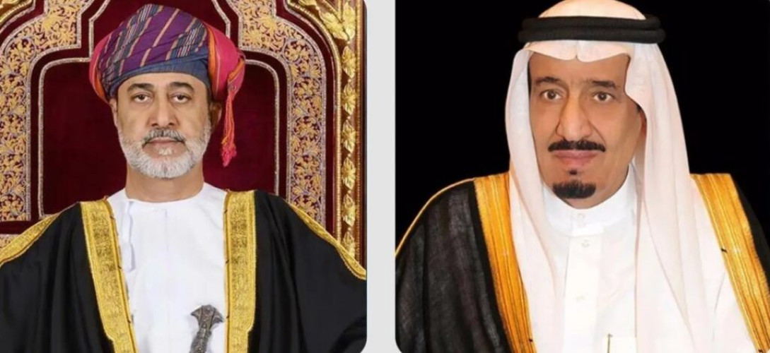 سُلطان عُمان يُهنئ خادم الحرمين الشريفين بذكرى يوم التأسيس