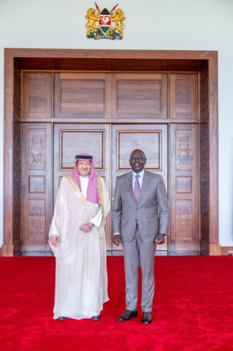 رئيس جمهورية كينيا يستقبل نائب وزير الخارجية