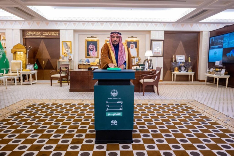 الأمير فيصل بن مشعل يدشّن مشاركة منطقة القصيم في حملة “جود المناطق2”