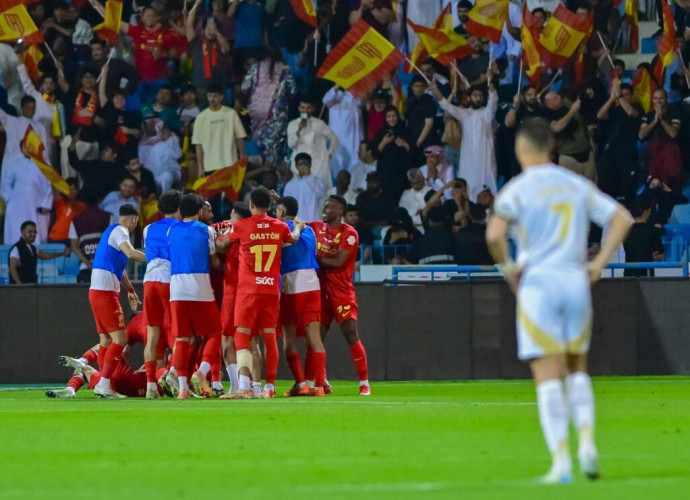 القادسية يكسب النصر بهدفين مقابل هدف في منافسات الجولة الـ28