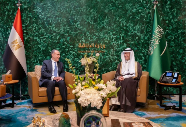 وزير الطاقة يستقبل وزير الخارجية والهجرة المصري