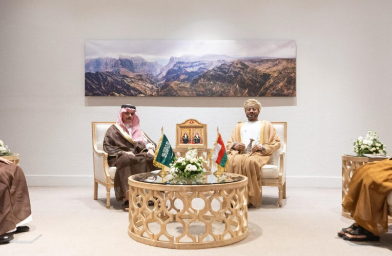 وزير الخارجية يلتقي وزير خارجية سلطنة عُمان