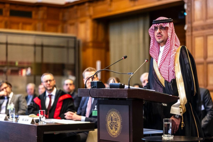 المملكة تشارك في جلسة محكمة العدل الدولية بشأن الوضع الإنساني في فلسطين