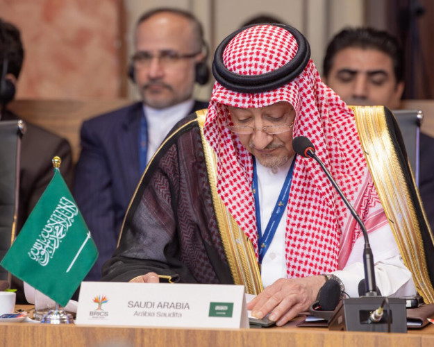 نيابةً عن وزير الخارجية.. المهندس وليد الخريجي يشارك في اجتماع وزراء خارجية دول البريكس