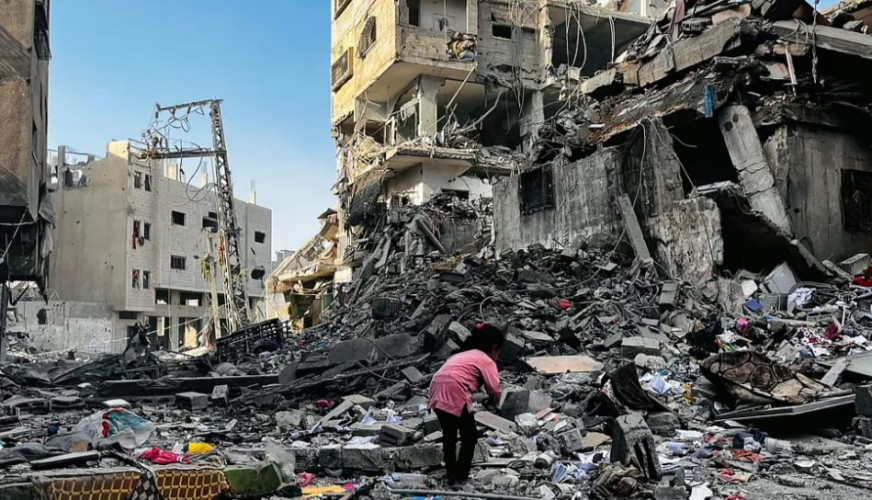 استشهاد خمسة فلسطينيين في قصف إسرائيلي على مدينتَي خان يونس وغزة