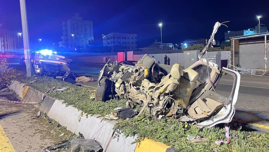وفاة سائق بحادث مُروِّع في بني سار بالباحة
