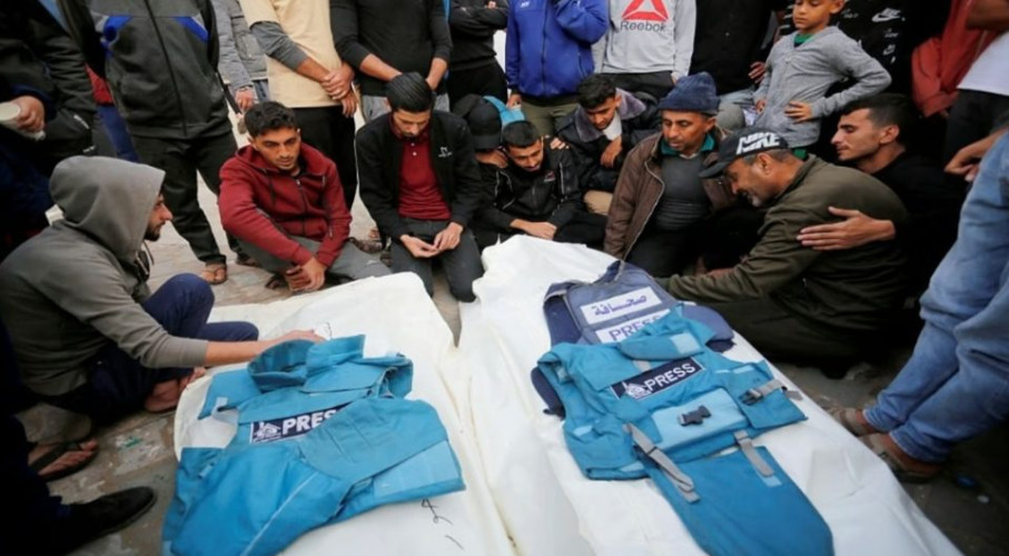 استشهاد 15 صحفياً في اعتداءات الاحتلال الإسرائيلي خلال الربع الأول من العام الجاري
