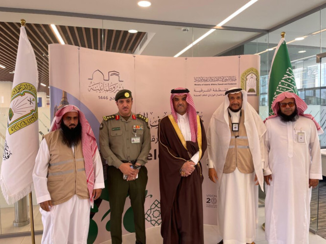 رئيس مركز الرقعي يتفقد استعدادات الجهات الحكومية لاستقبال الحجاج