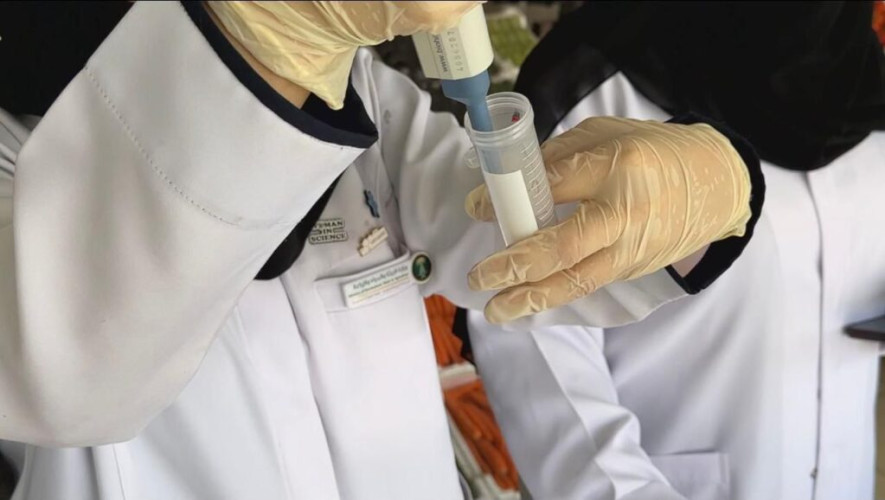 فرع وزارة البيئة والمياه والزراعة بمكتب سكاكا بمنطقة الجوف يدشن أول جهاز محمول للكشف السريع على متبقيات المبيدات باسواق النفع العام على مستوى المملكة