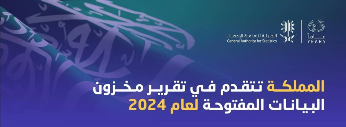 المملكة تحقق تقدمًا بارزًا في تقرير مخزون البيانات المفتوحة لعام 2024م