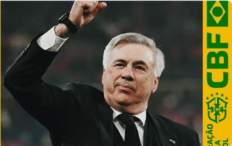 “أنشيلوتي” يوقع رسميًا لتدريب منتخب البرازيل بعد مغادرته ريال مدريد نهاية الموسم
