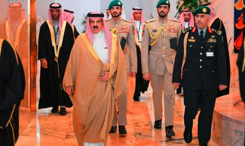ملك البحرين يغادر الرياض بعد مشاركته في ‎القمة الخليجية الأمريكية