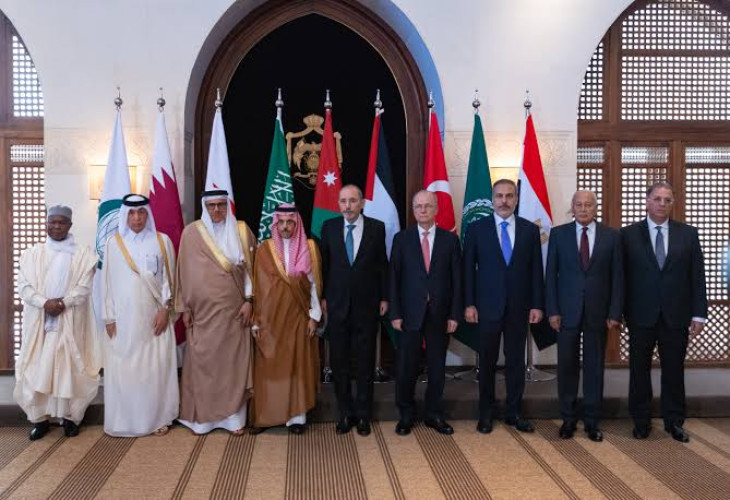 اللجنة الوزارية المكلّفة من القمة العربية الإسلامية الاستثنائية المشتركة بشأن غزة ترحب بالبيان المشترك الصادر عن قادة المملكة المتحدة وفرنسا وكندا بشأن الوضع في غزة والضفة الغربية