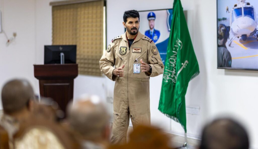 القوات الجوية تؤمن أجواء المشاعر المقدسة في موسم الحج