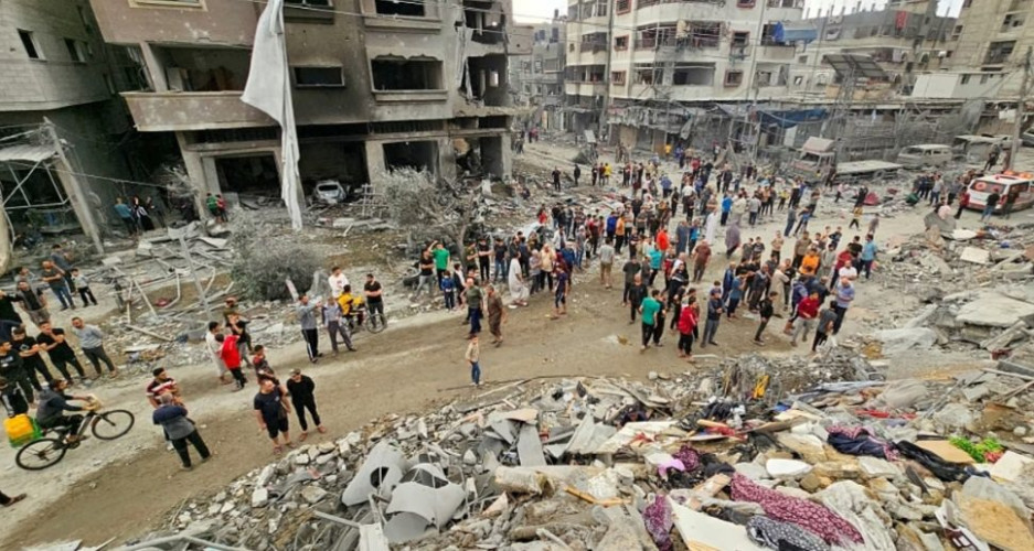 استشهاد 30 فلسطينيًا في قصف الاحتلال الإسرائيلي جنوب غزة